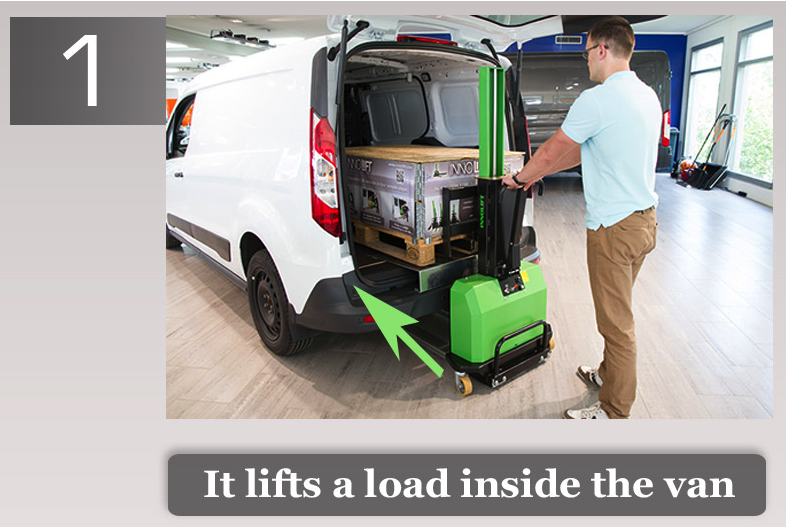 Innolift Portable Self-Loading Forklift (Made in Finland) Step 1