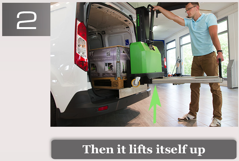 Innolift Portable Self-Loading Forklift (Made in Finland) Step 2